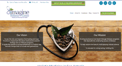 Desktop Screenshot of imaginewellnesscentre.com